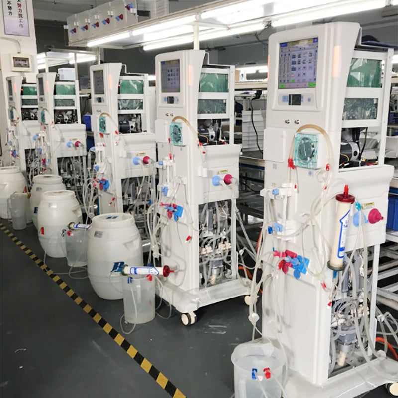 Hemodialysis Treatment Single Pump Blood Dialysis Device