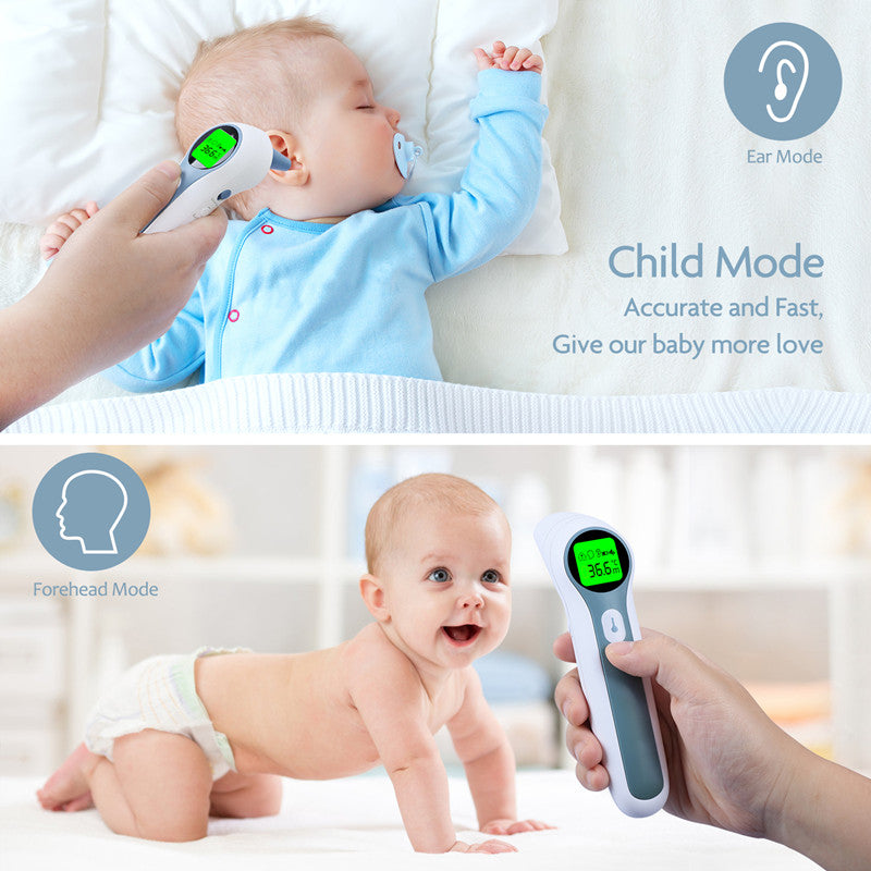 Baby Digital Forehead Ear Infrared Thermometer for Body Temperature