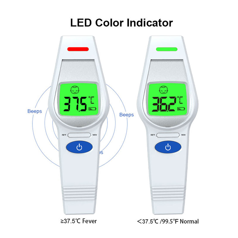 Digital Forehead Infrared Thermometer Medical Electronic Thermometer