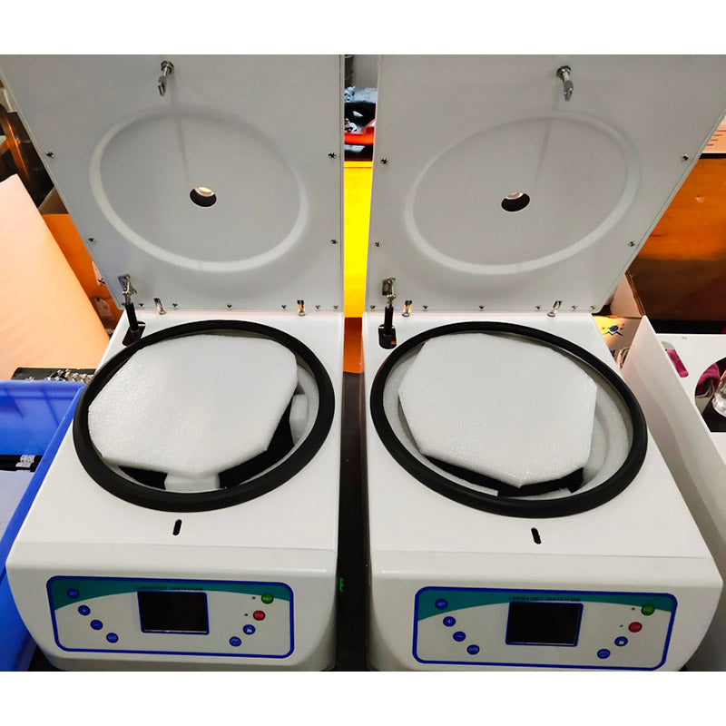 Laboratory Desktop Centrifuge 6000rpm Low Speed Blood Centrifuge Machine