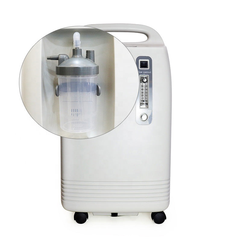 FDA Low Noise Oxygen Generator Homecare Mobile 5L Portable Oxygen Generator