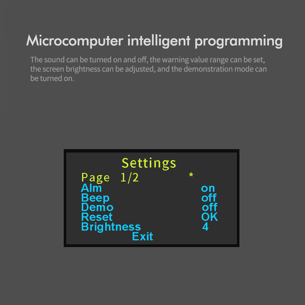 Finger Blood Oxygen OLED Display Fingertip Pulse Oximeter