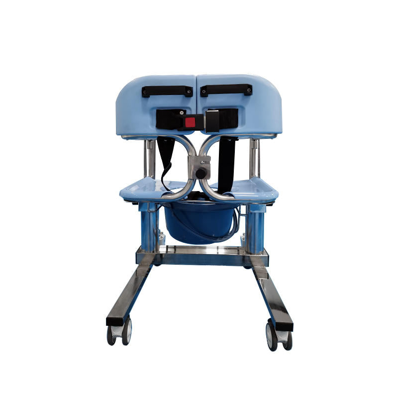In Stock Manual Patient Lift and Transfer Wheelchairs