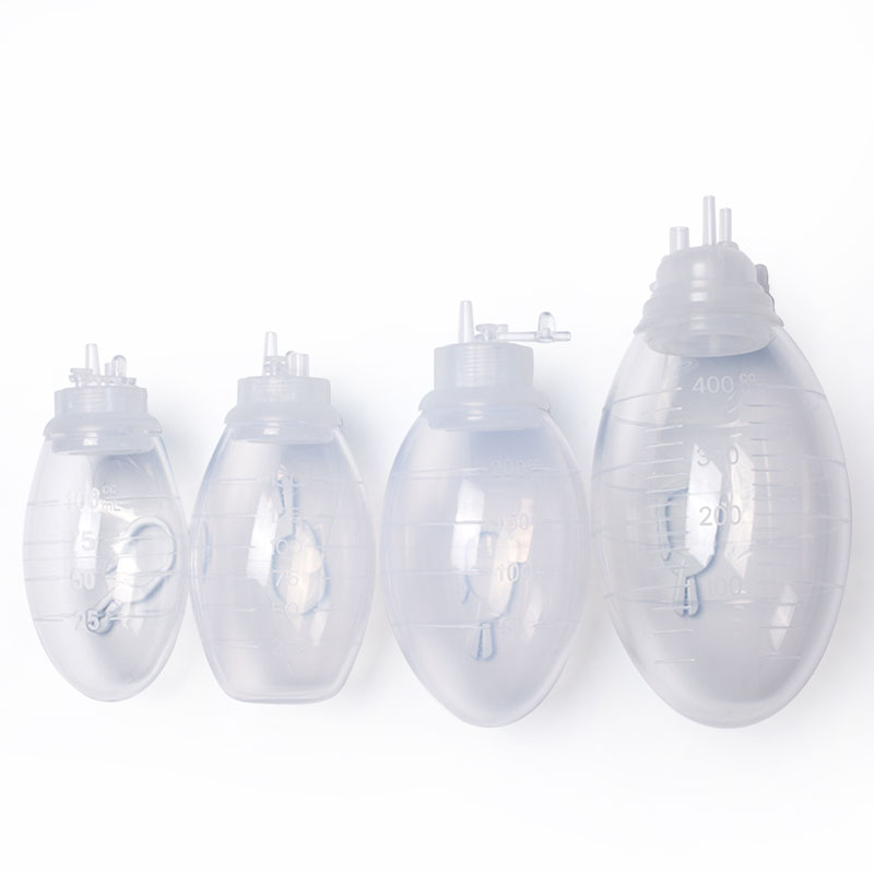 In Stock Silicone Reservoir Wound Therapy System Drainage Reservoir