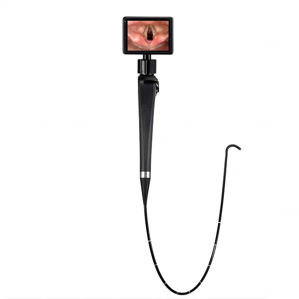 Flexible Fiber Optic Video Laryngoscope ENT Anesthesia Endoscopy