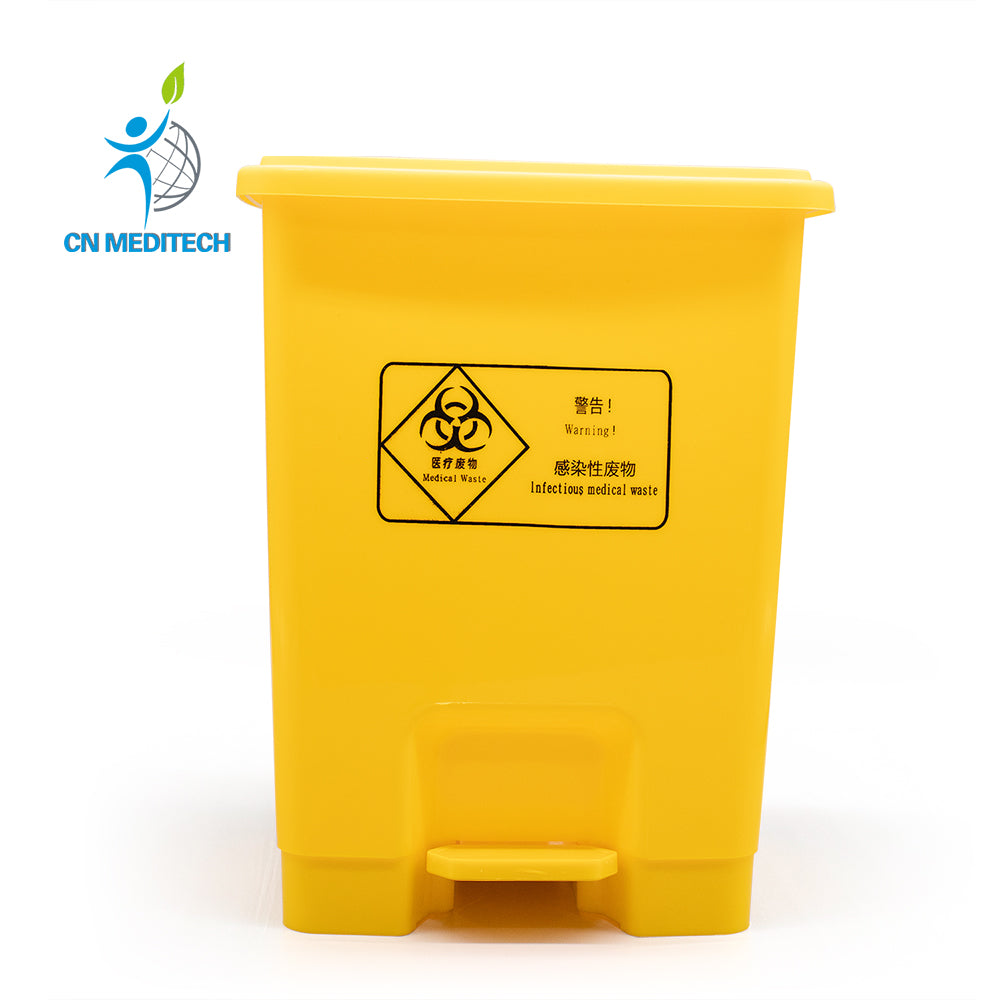 15-60L Plastic Medical Garbage Can Clinical Medical Waste Bin