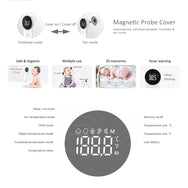 Dual Mode Forehead and Ear Thermometer