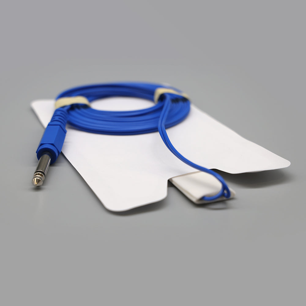 Disposable Electrosurgical ESU Grounding Pad with Cable