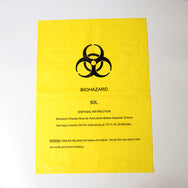 Disposable Plastic Medical Waste Bag Red Biohazard Bag