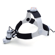 Portable Headlamp AC/DC Power Supply Rechargeable Surgical Headlight with 3W LED Bulb