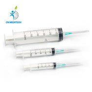 Medical Disposable Luer Lock Injection Syringe with Needle