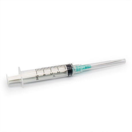 Medical Disposable Luer Lock Injection Syringe with Needle