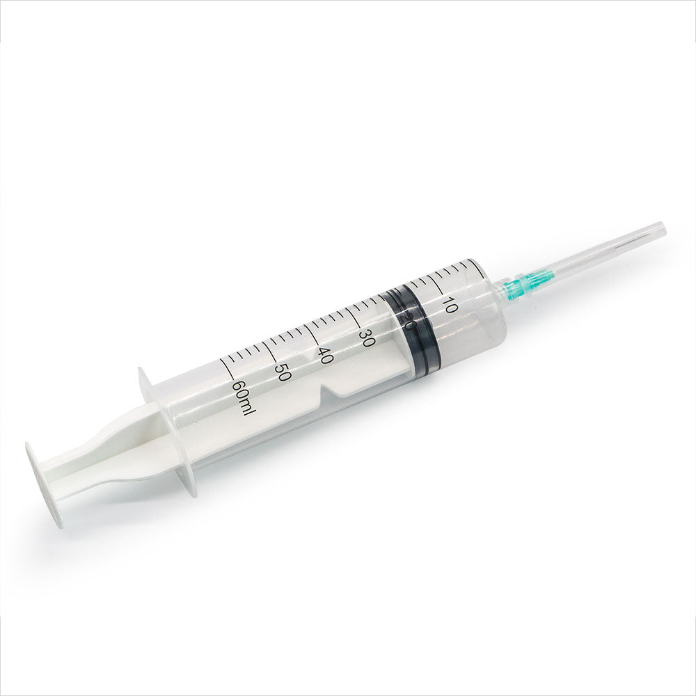 Medical Disposable Luer Lock Injection Syringe with Needle