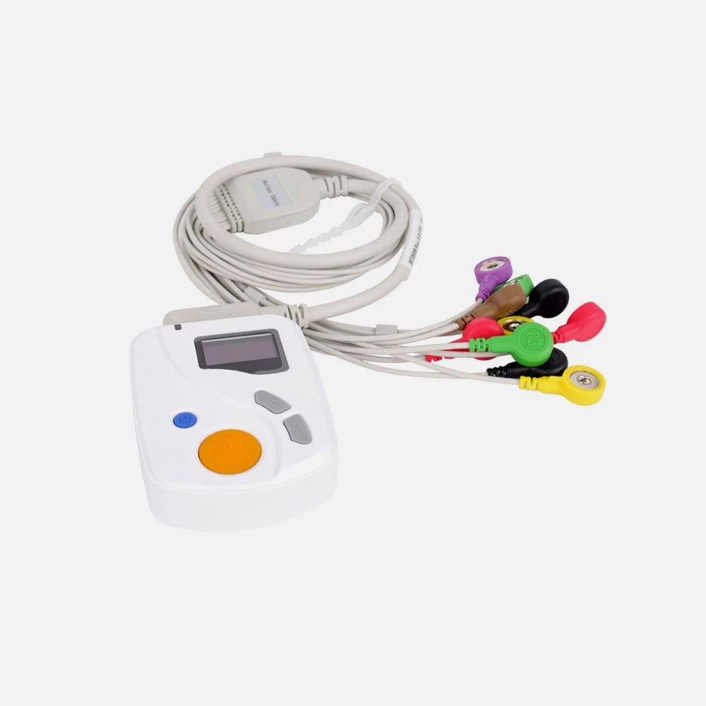 Portable ECG Dynamic Electrocardiogram 24 Hours ECG System Holter ECG