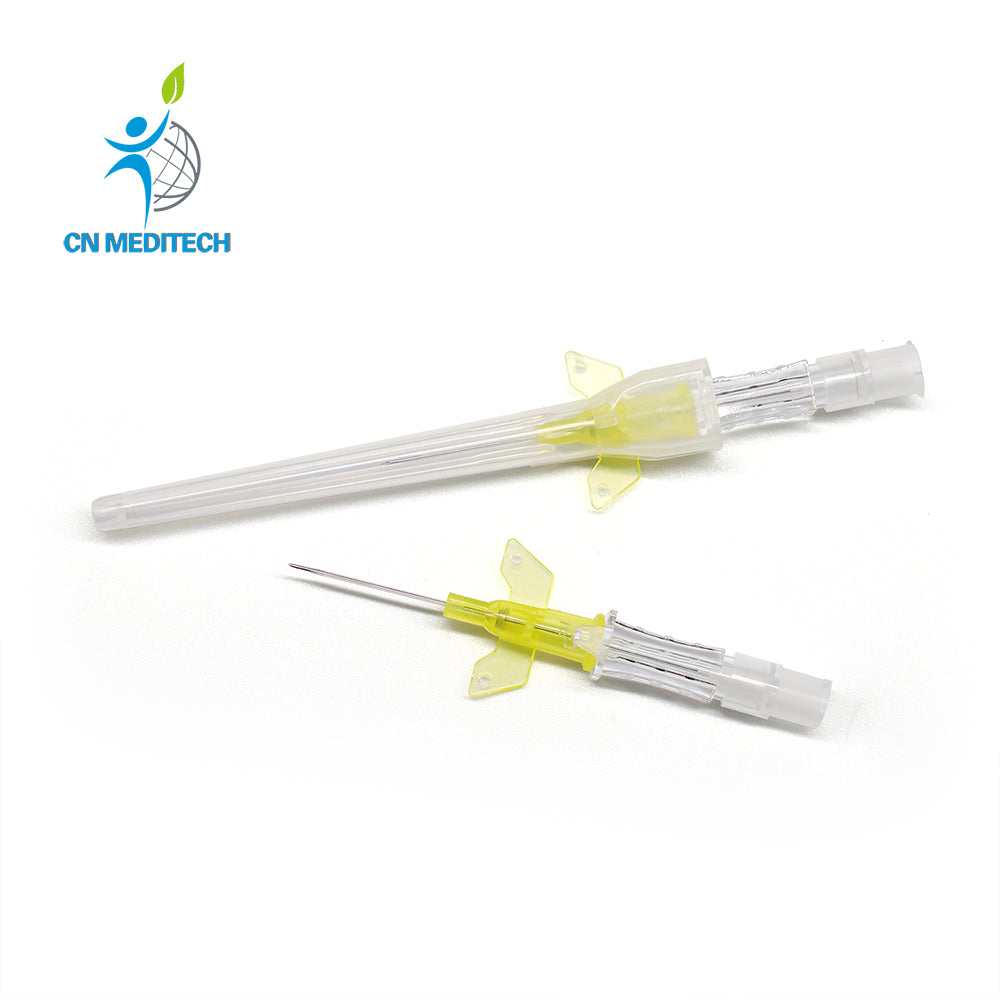 Disposable Medical IV Intravenous Cannula with Wings