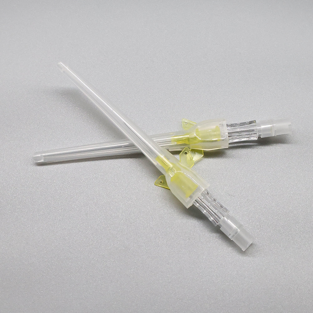 Disposable Medical IV Intravenous Cannula with Wings