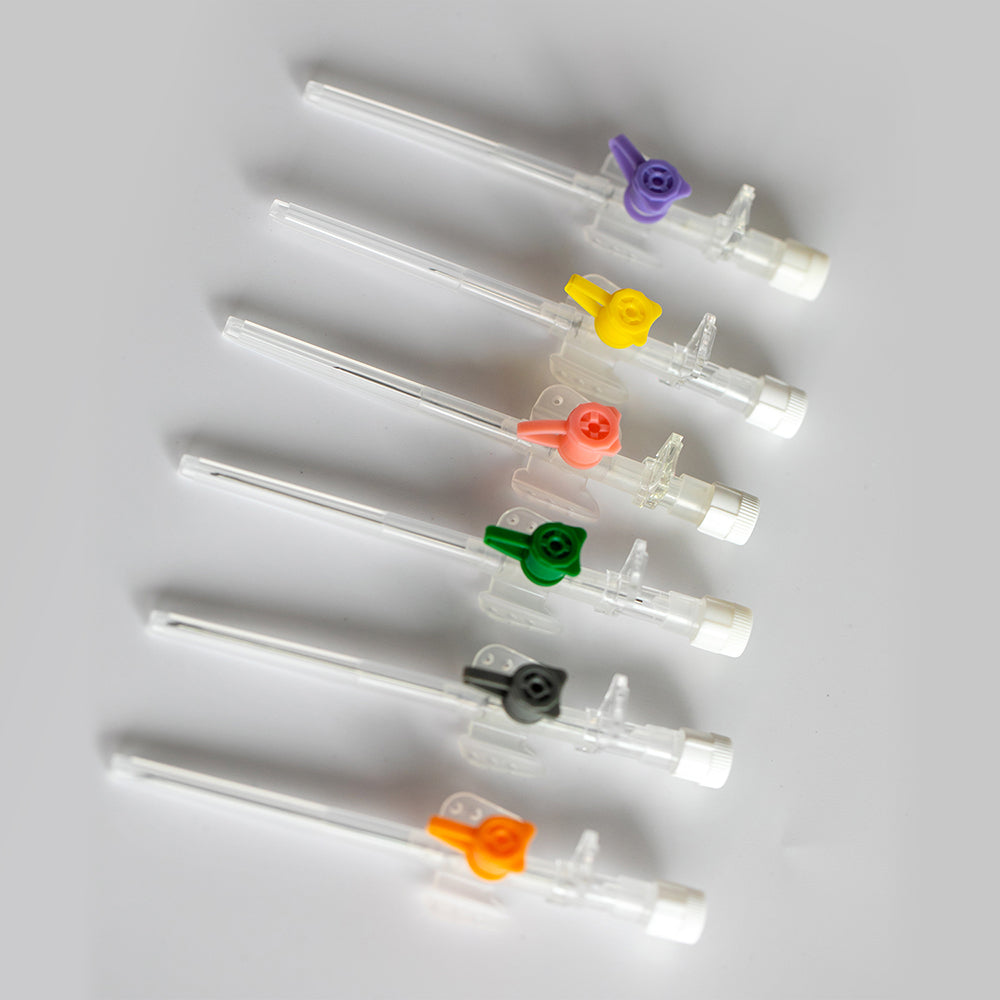 Disposable Medical IV Catheter IV Cannula with Injection Port