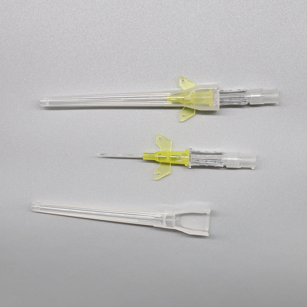 Disposable Medical IV Intravenous Cannula with Wings