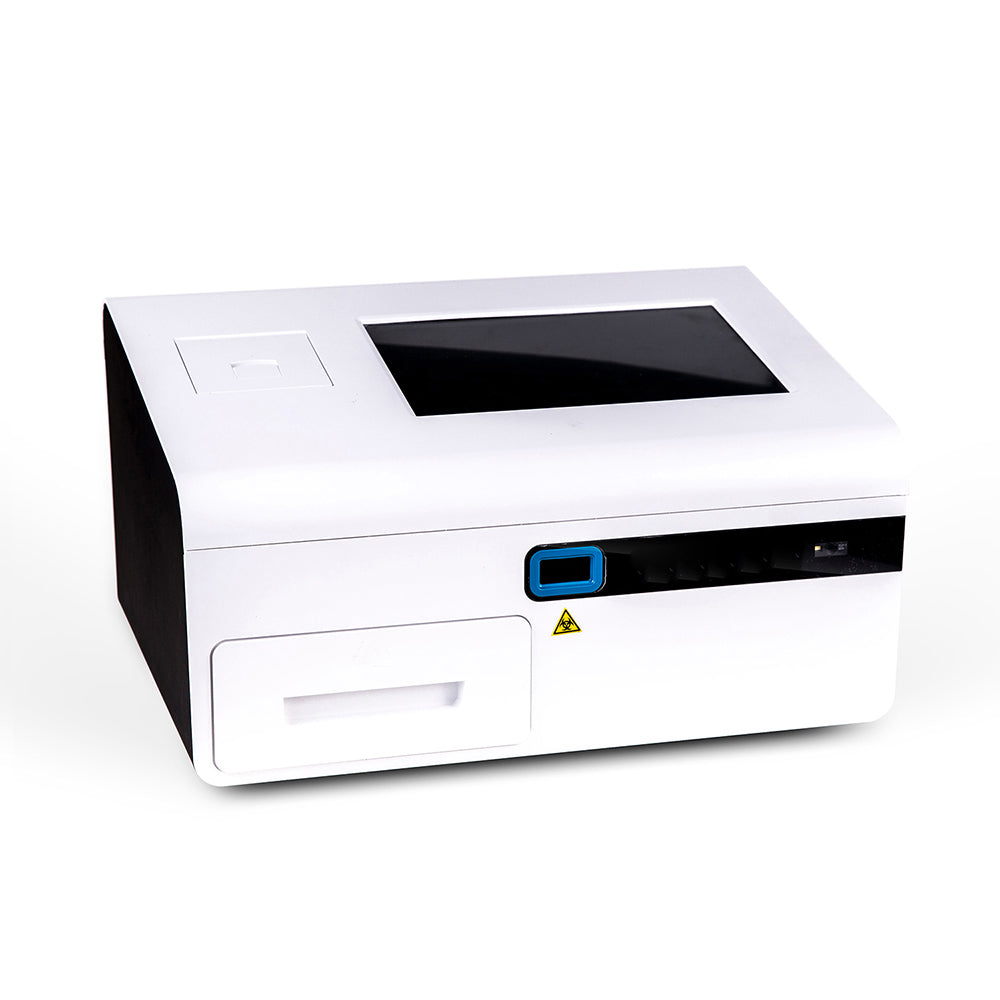 High Throughput Dry Fluorescence Immunoassay Analyzer