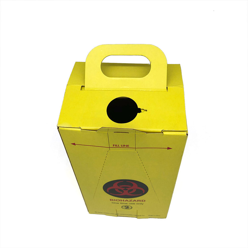 Hospital Disposable Safety Sharp Box Paper Sharp Container