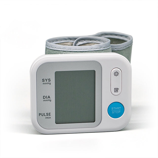 Wrist Blood Pressure Monitor Portable BP Machine Sphygmomanometer
