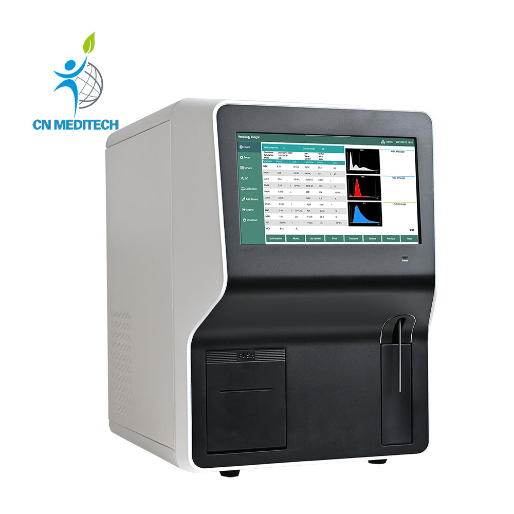 Cbc Testing Machine 3 Part CBC Machine Auto Hematology Analyzer – Cn-Meditech