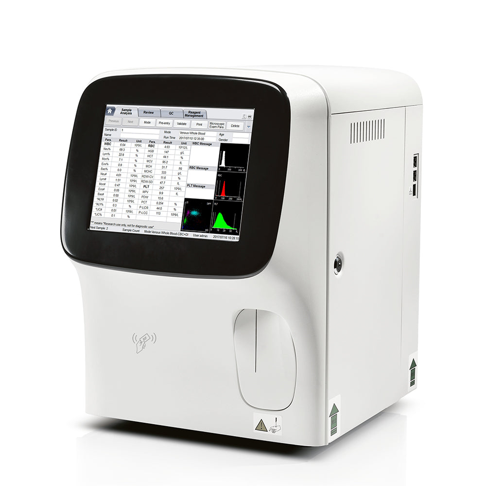 Ai Rbc Counter Cell Counter CBC Machine 5 Part Hematology Analyzer – Cn-Meditech