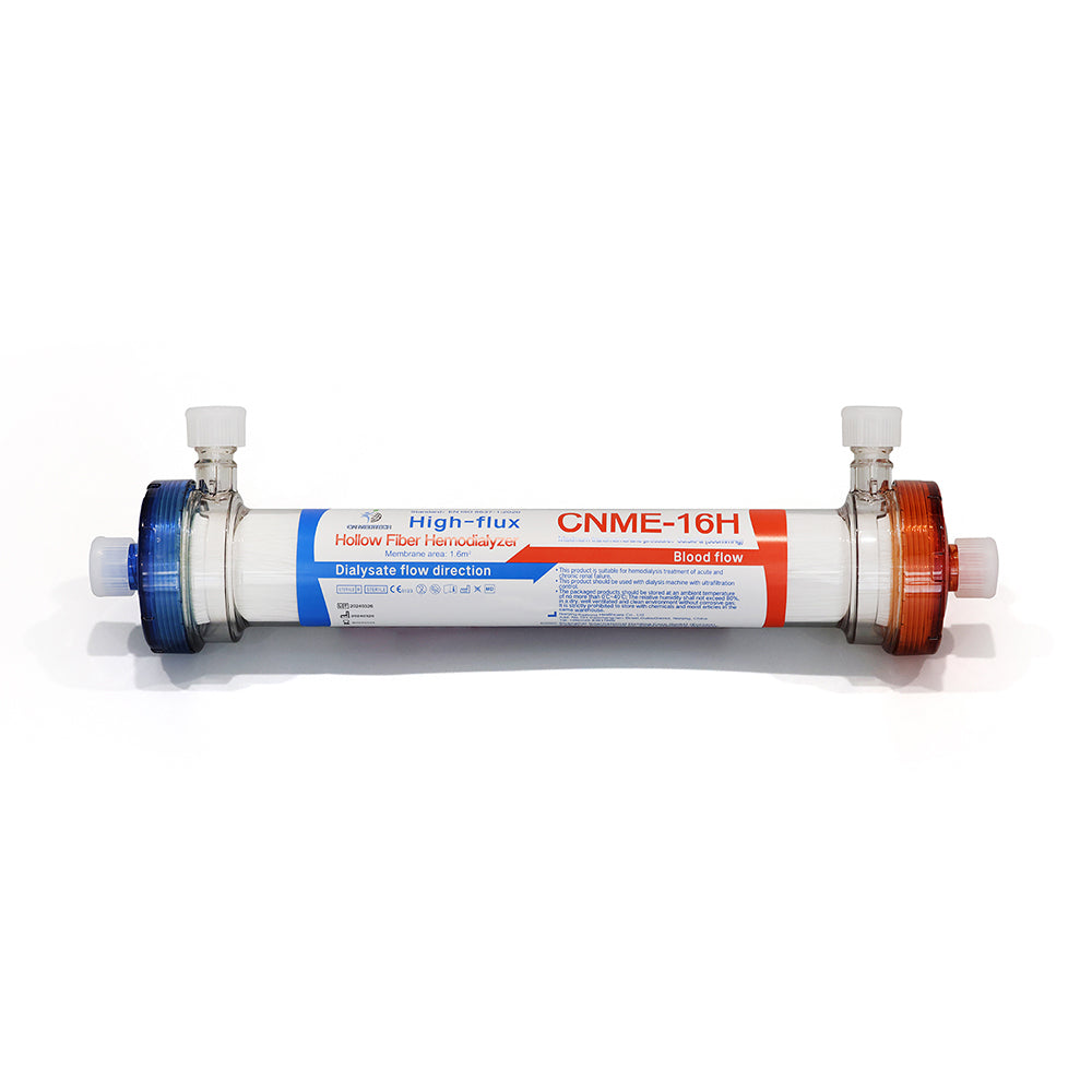 Dialyzer Medical High Flux Low Flux Blood Hemodialysis Dialyzer
