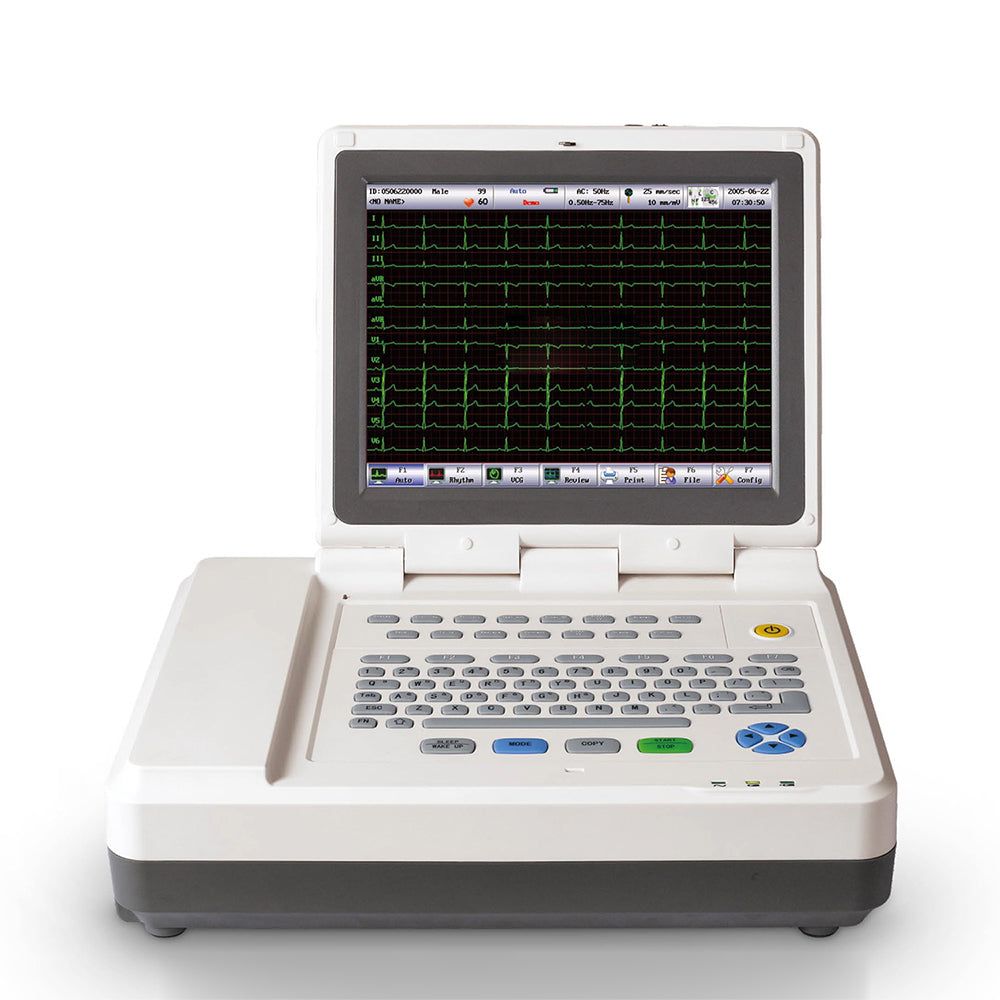 Comen CM1200 ECG EKG Electrocardiography Device 12 Channel Electrocardiogram Machine