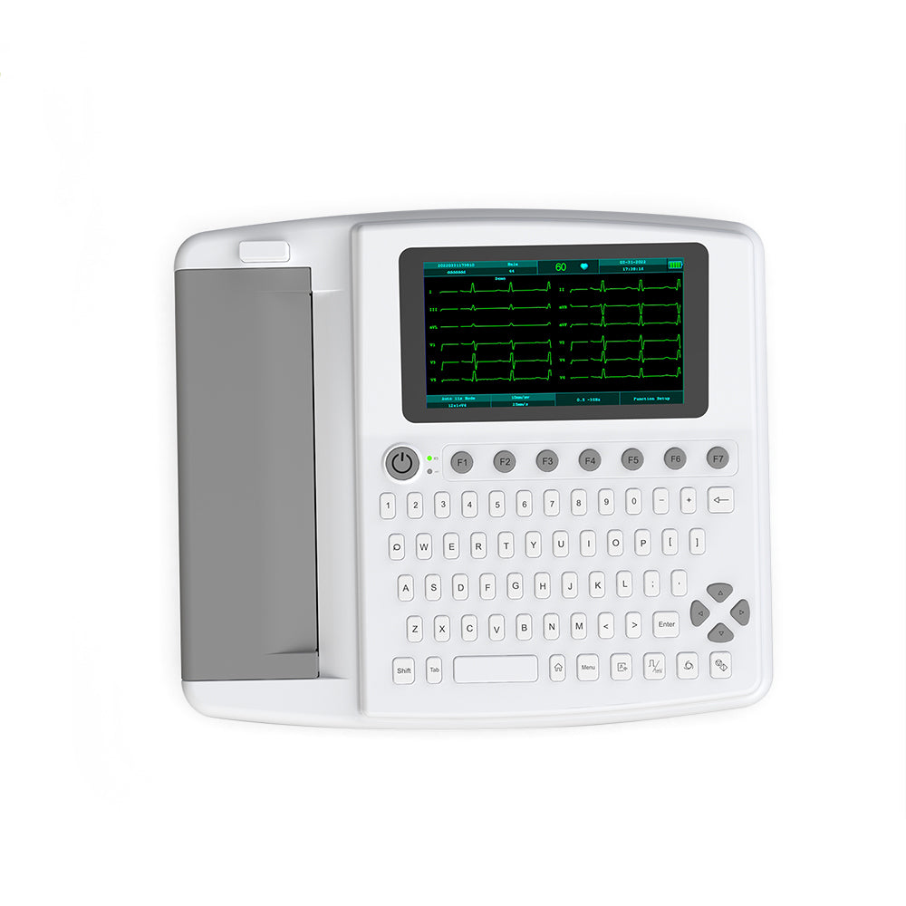 12 Channel Touch Screen ECG Machine Electrocardiograph Machine