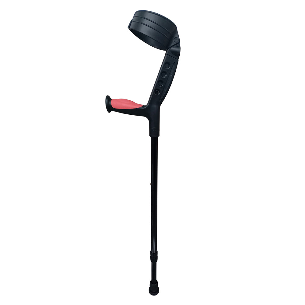 Elbow Crutches Elderly Walking Folding Adjustable Hand Free Elbow Crutches