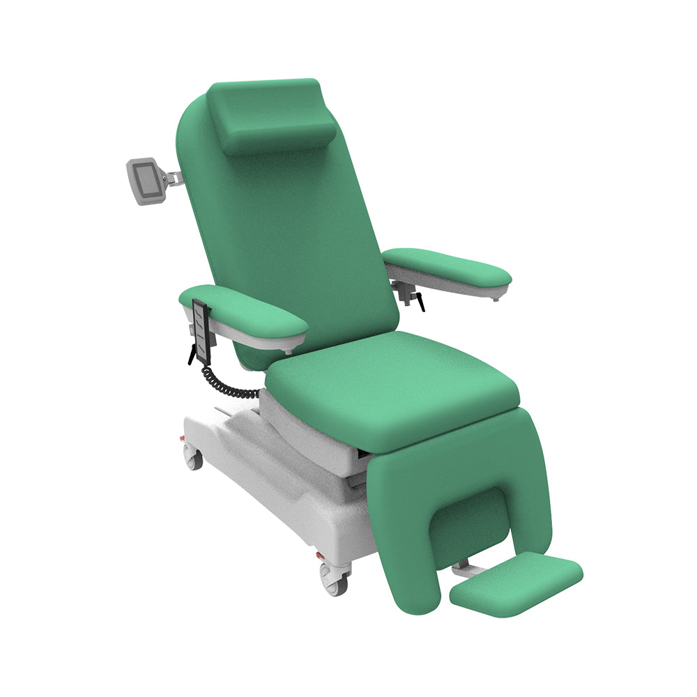 Hemodialysis Center 4 Motors Chair Recliner Electric Dialysis Chair Weight Measurement