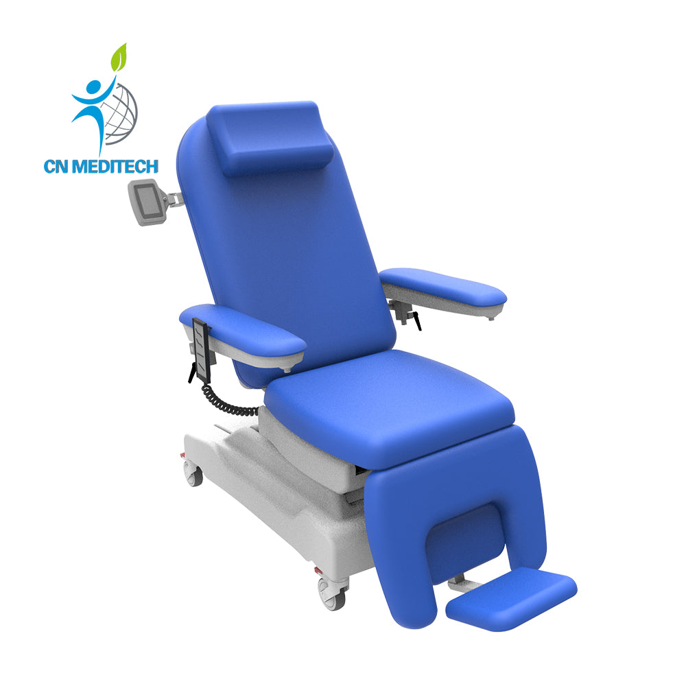 Hemodialysis Center 4 Motors Chair Recliner Electric Dialysis Chair Weight Measurement