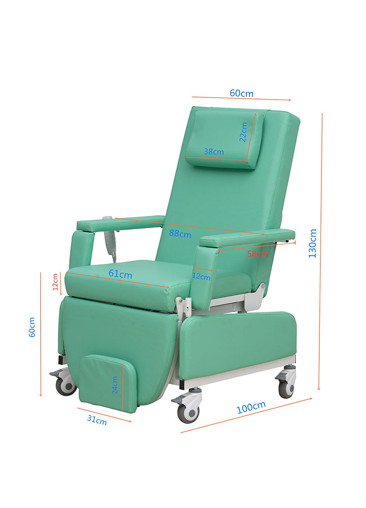 Luxury Adjustable Electric Hemodialysis Chair Dialysis Chair