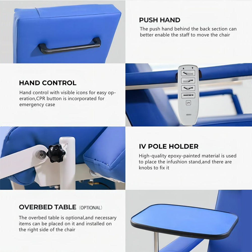 Electric Dialysis Chair Long Dialysis Treatment Dialysis Chair