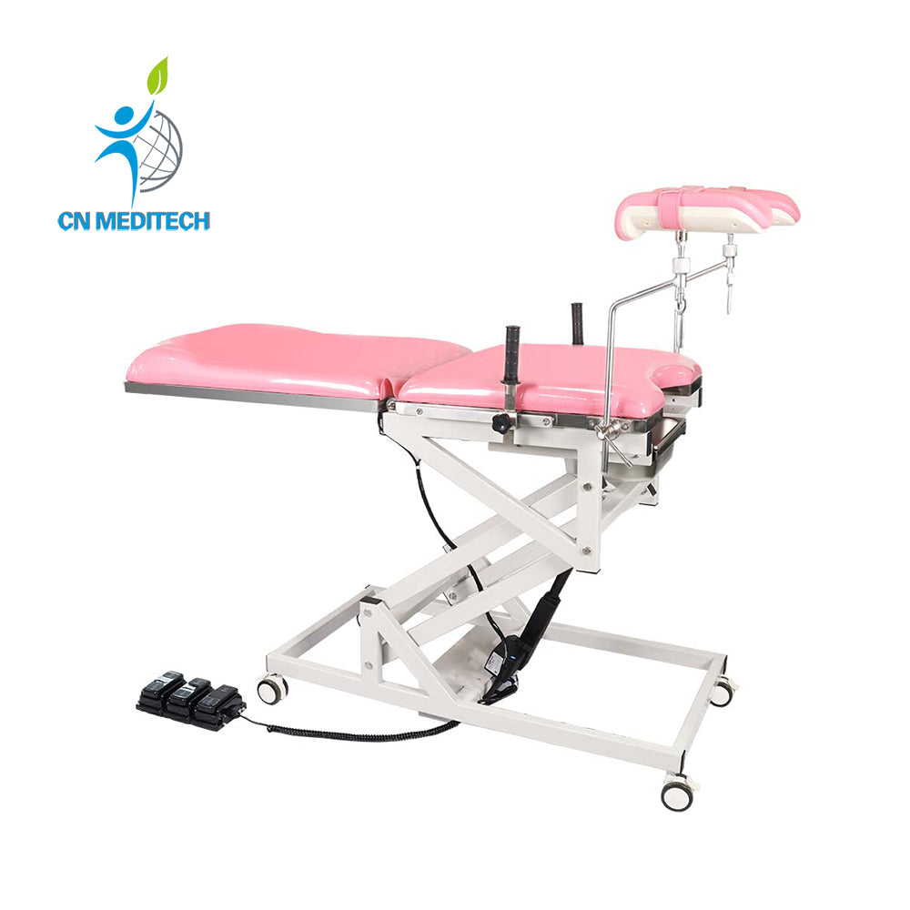 Hospital Gynecology Exam Table Electric Obstetric Bed