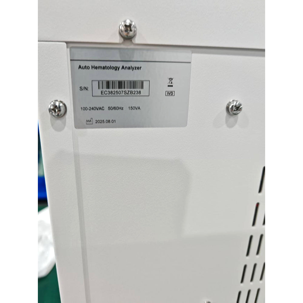 3-Part Blood Cell Counter CBC Hematology Analyzer