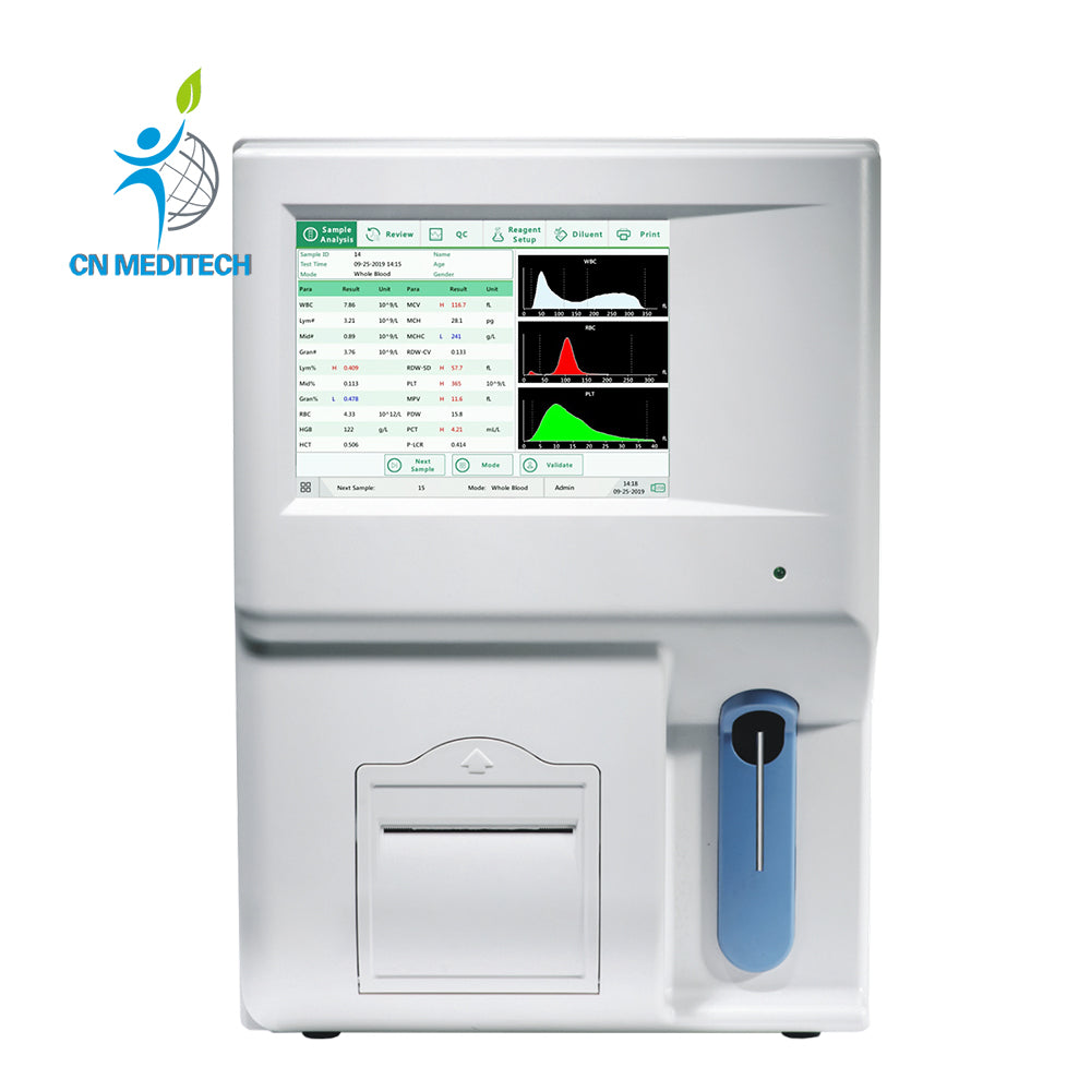 Hematology Analyzer Auto 3 Parts Blood Cell Counter