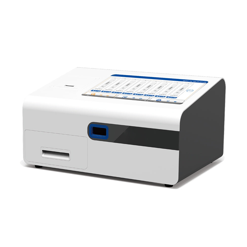 High Throughput Dry Fluorescence Immunoassay Analyzer