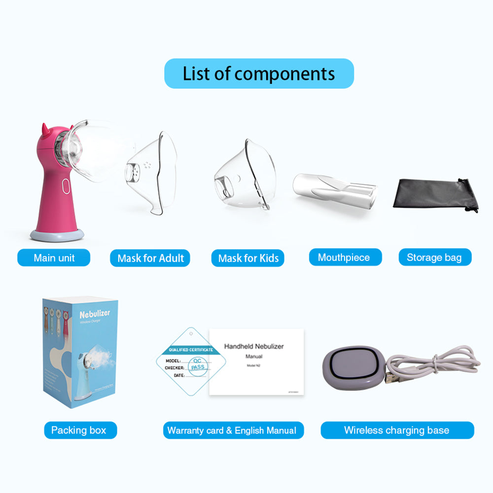 Baby Asthma Nebulizer Handheld Mesh Nebulizer Machine