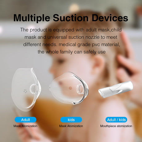 Baby Asthma Nebulizer Handheld Mesh Nebulizer Machine