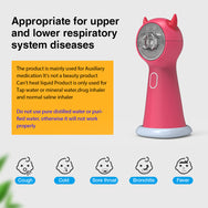 Baby Asthma Nebulizer Handheld Mesh Nebulizer Machine