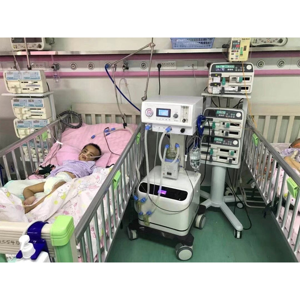 Medical Infant Equipment Neonatal CPAP System Mobile Breathing Machine