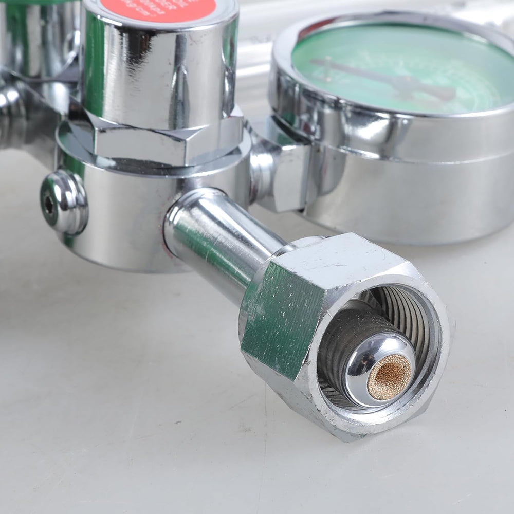 In Stock Oxygen Flowmeter Regulator Inhaler Pressure Reducer Pressure Reducing Valves With Humidifier Bottle