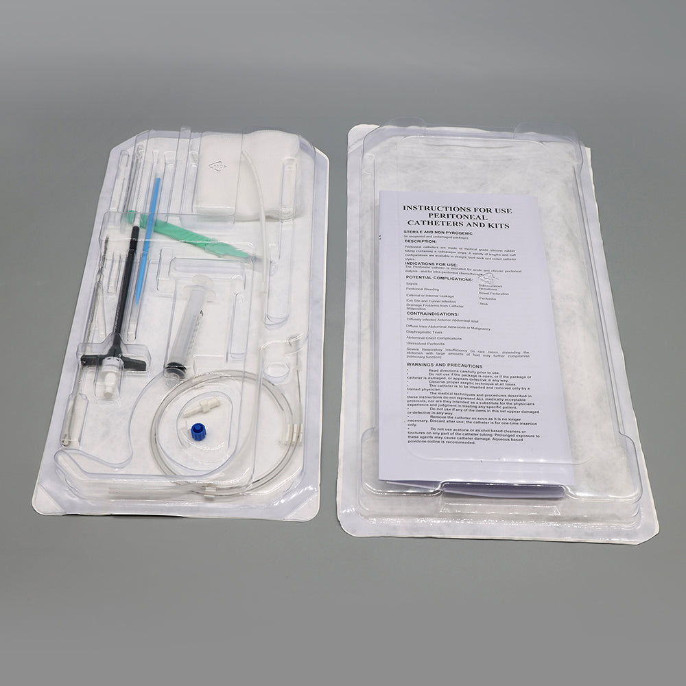 Medical Peritoneal Dialysis PD Catheter Peritoneal Dialysis Catheter Kit