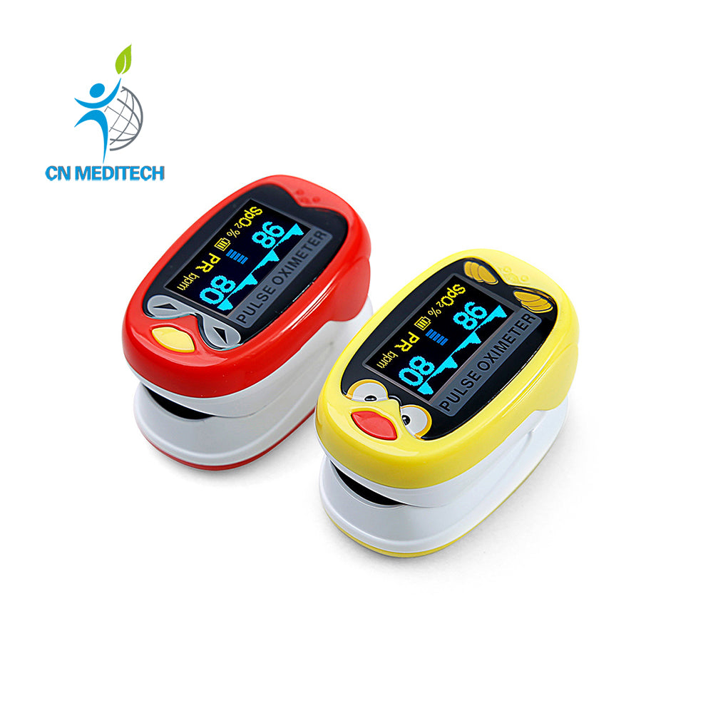 Children Fingertip Pulse Oximeter Blood Oxygen Saturation Monitor