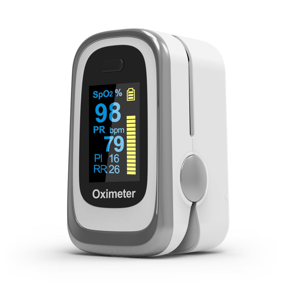 Finger Blood Oxygen OLED Display Fingertip Pulse Oximeter