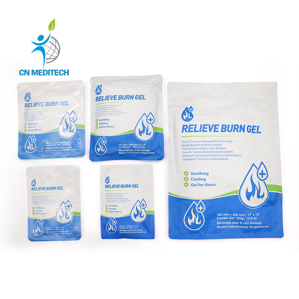 Medical Hydrogel Wound Dressing Burn Dressing Sterile Burncare Burn Gel Dressing