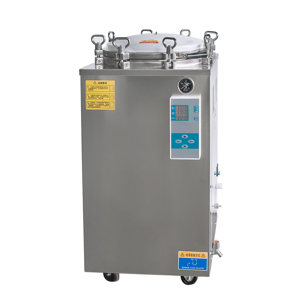 Vertical High Pressure Steam Sterilizer Laboratory Autoclave