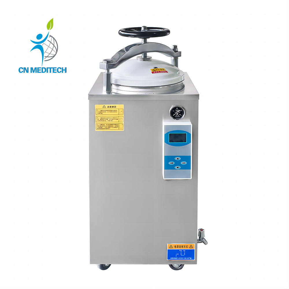 Hand Wheel Type Vertical Pressure Steam Sterilizer